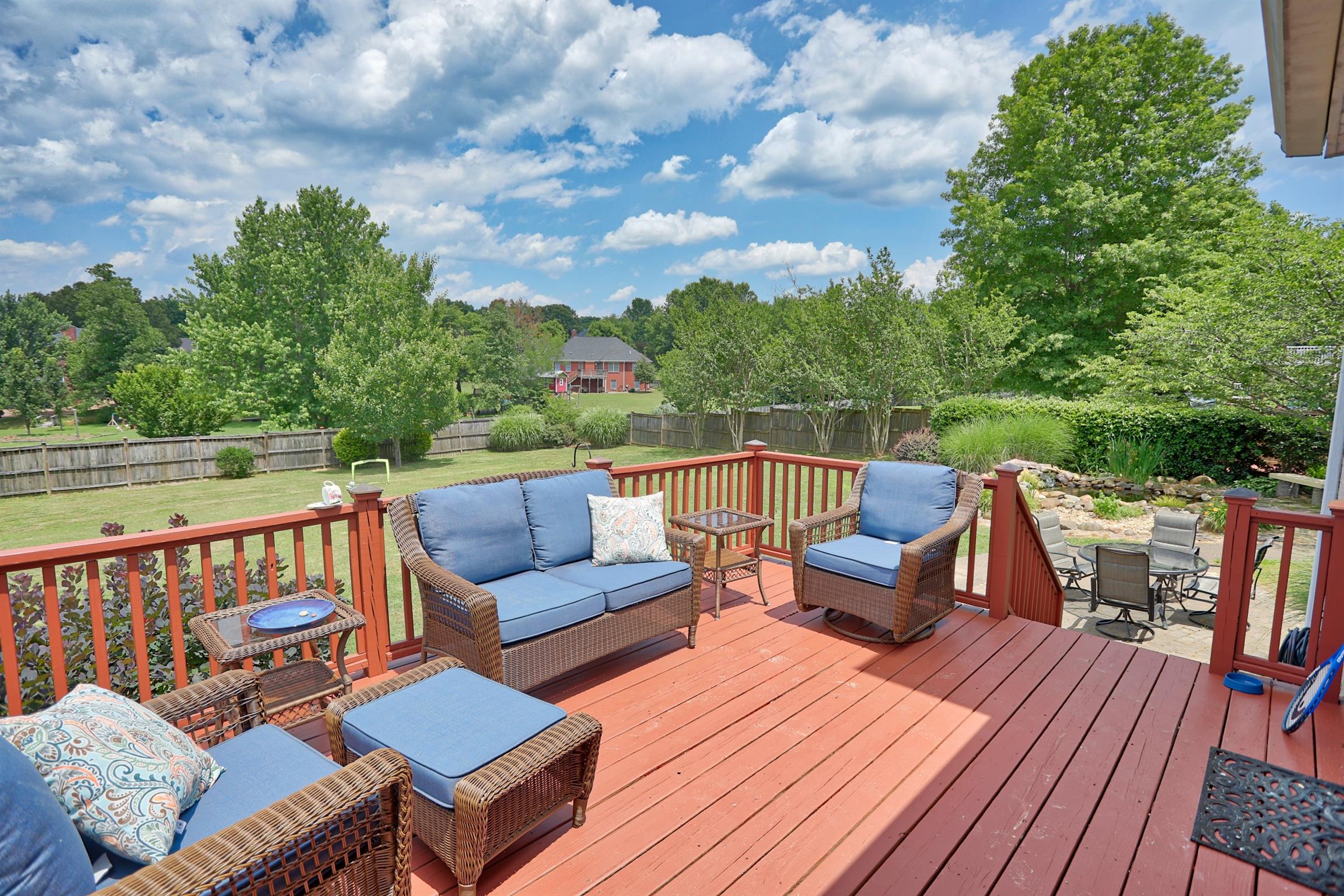 7288 Old Franklin Road Fairview, TN 37062 - Photo 26 of 30 The deck has been painted recently and provides seasonal dining.