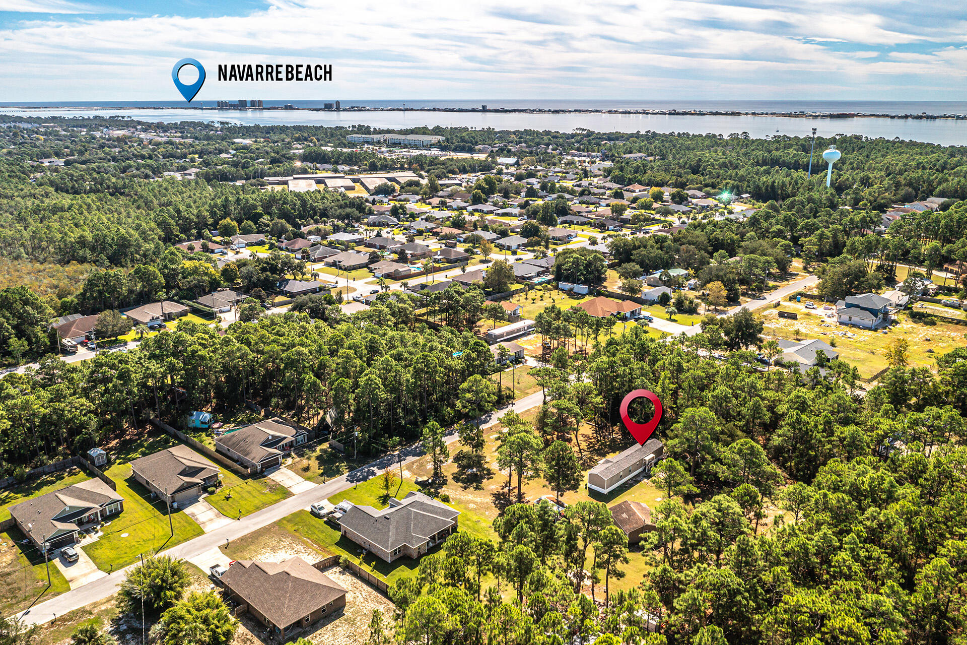 2023 Shannon Road Navarre, FL 32566 - Photo 23 of 26 Drone 1