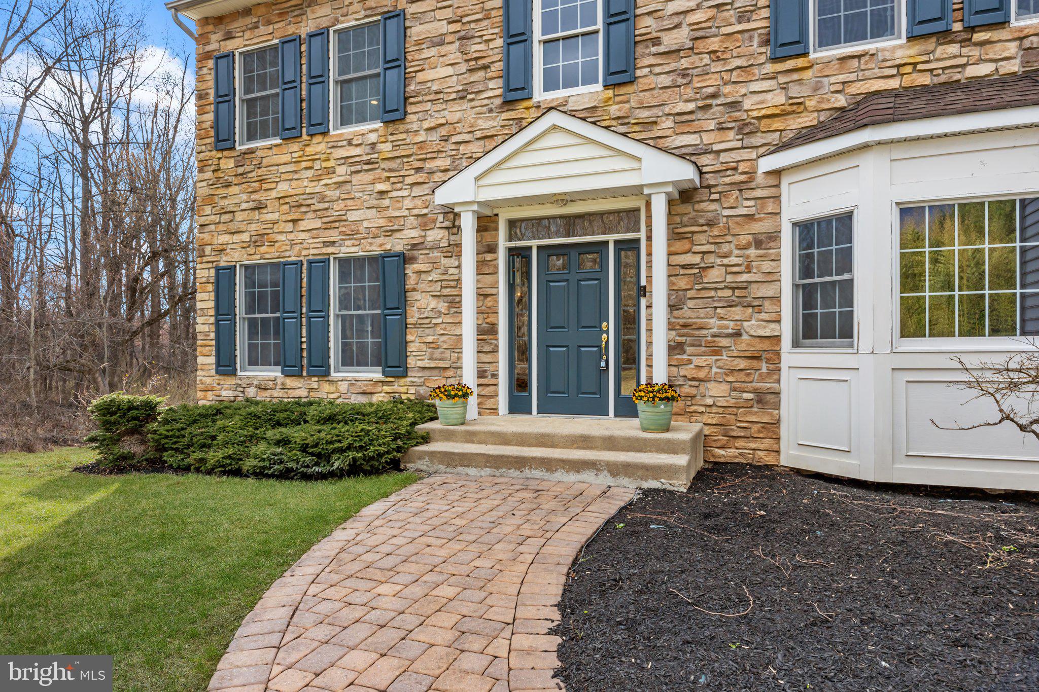 565 Linton Hill Road Newtown, PA 18940 - Photo 4 of 46 Paver walkway