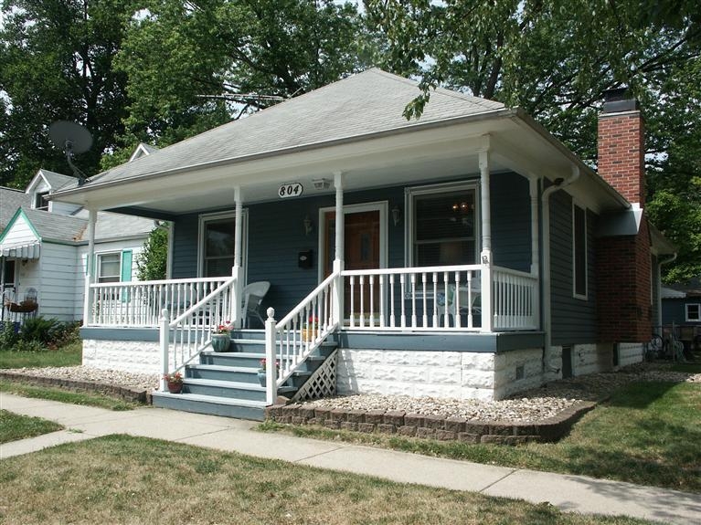 front view of a house