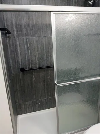 a close view of shower