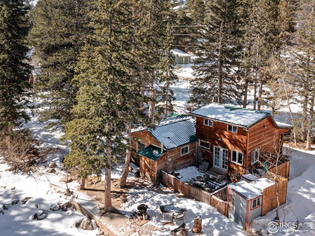 2817 Riverside Drive Lyons, CO 80540 - Photo 22 of 27 aerial
