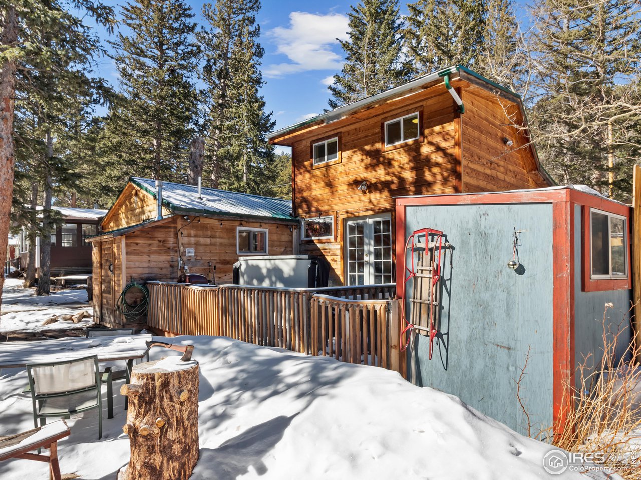 2817 Riverside Drive Lyons, CO 80540 - Photo 26 of 27 back yard