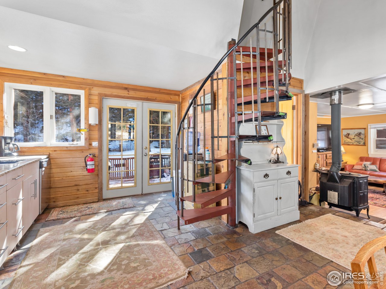2817 Riverside Drive Lyons, CO 80540 - Photo 8 of 27 french doors leading to deck