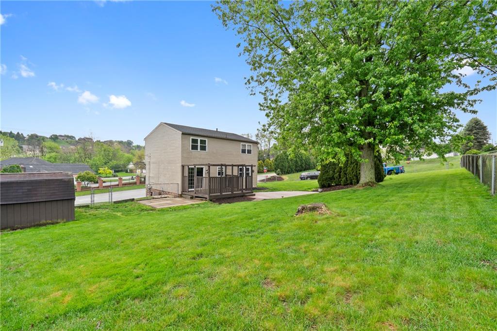 8961 Barnes Lake Road Irwin, PA 15642 - Photo 5 of 37 Large fully-fenced yard