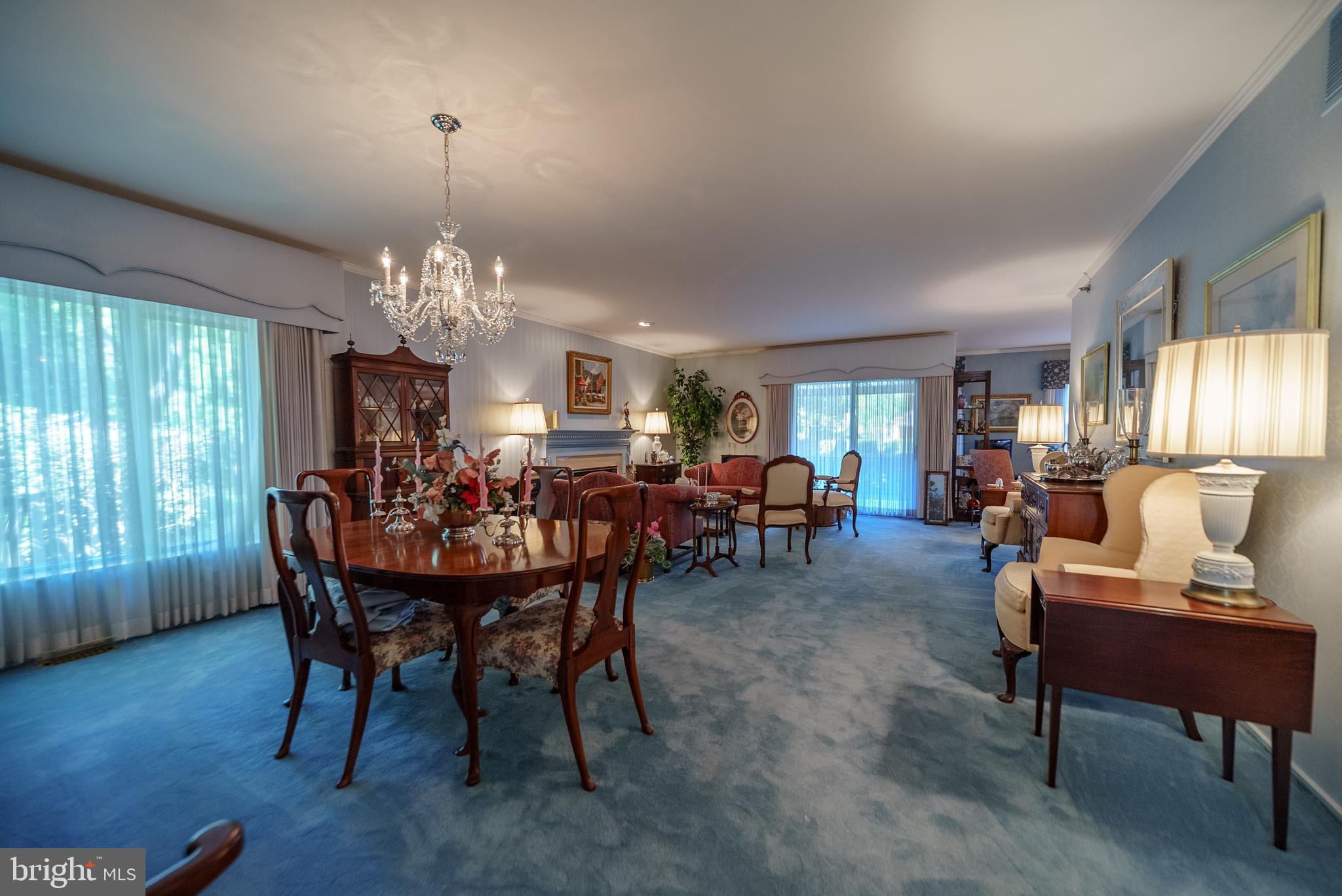 2331 Old Court Road, Unit 111 Baltimore, MD 21208 - Photo 15 of 71 Dining Room / Living Room Combination