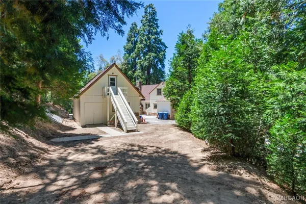 a view of outdoor space and yard