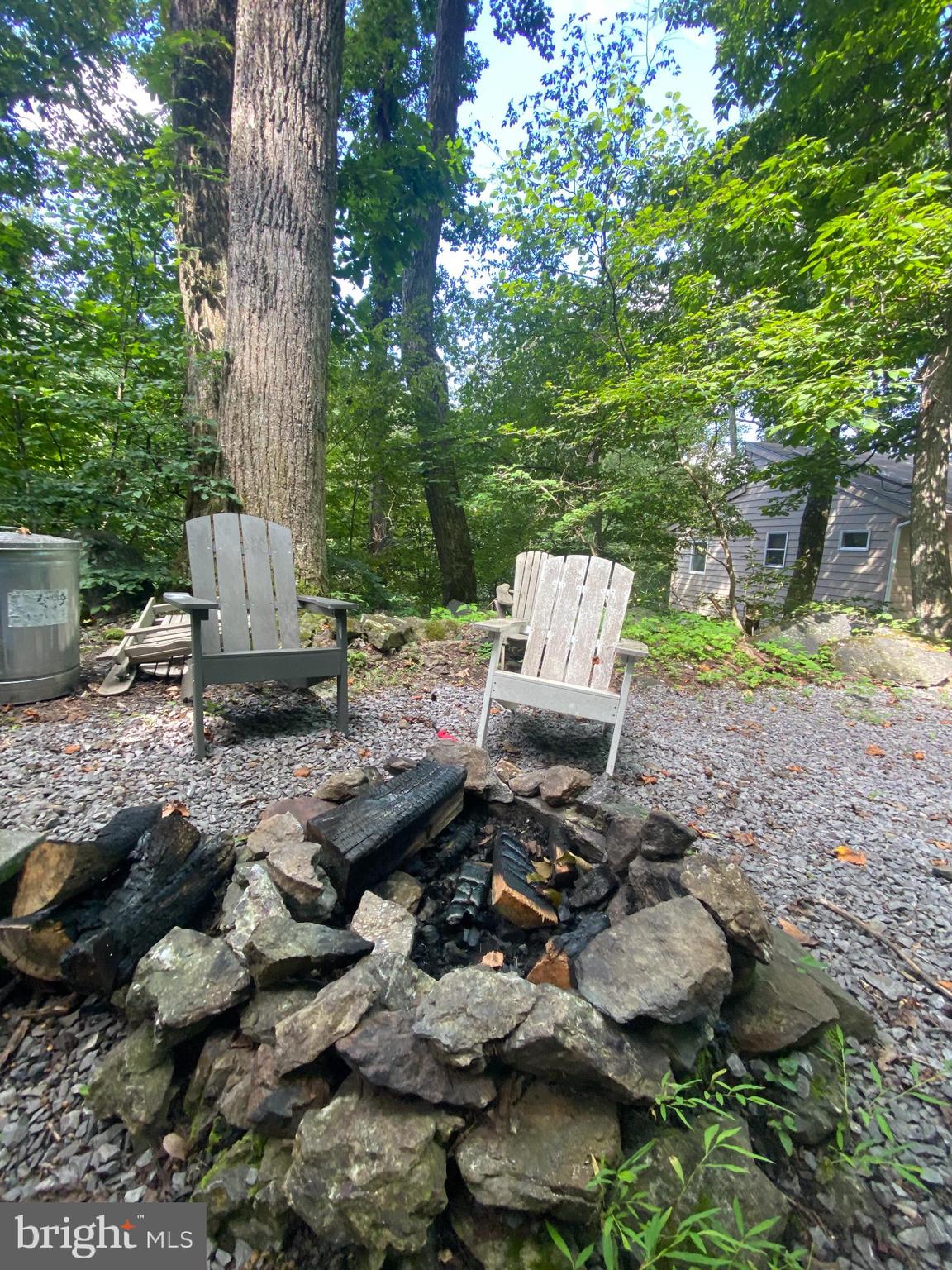 568 Cliff Heights Road Stanley, VA 22851 - Photo 22 of 23 a garden view with a sitting space