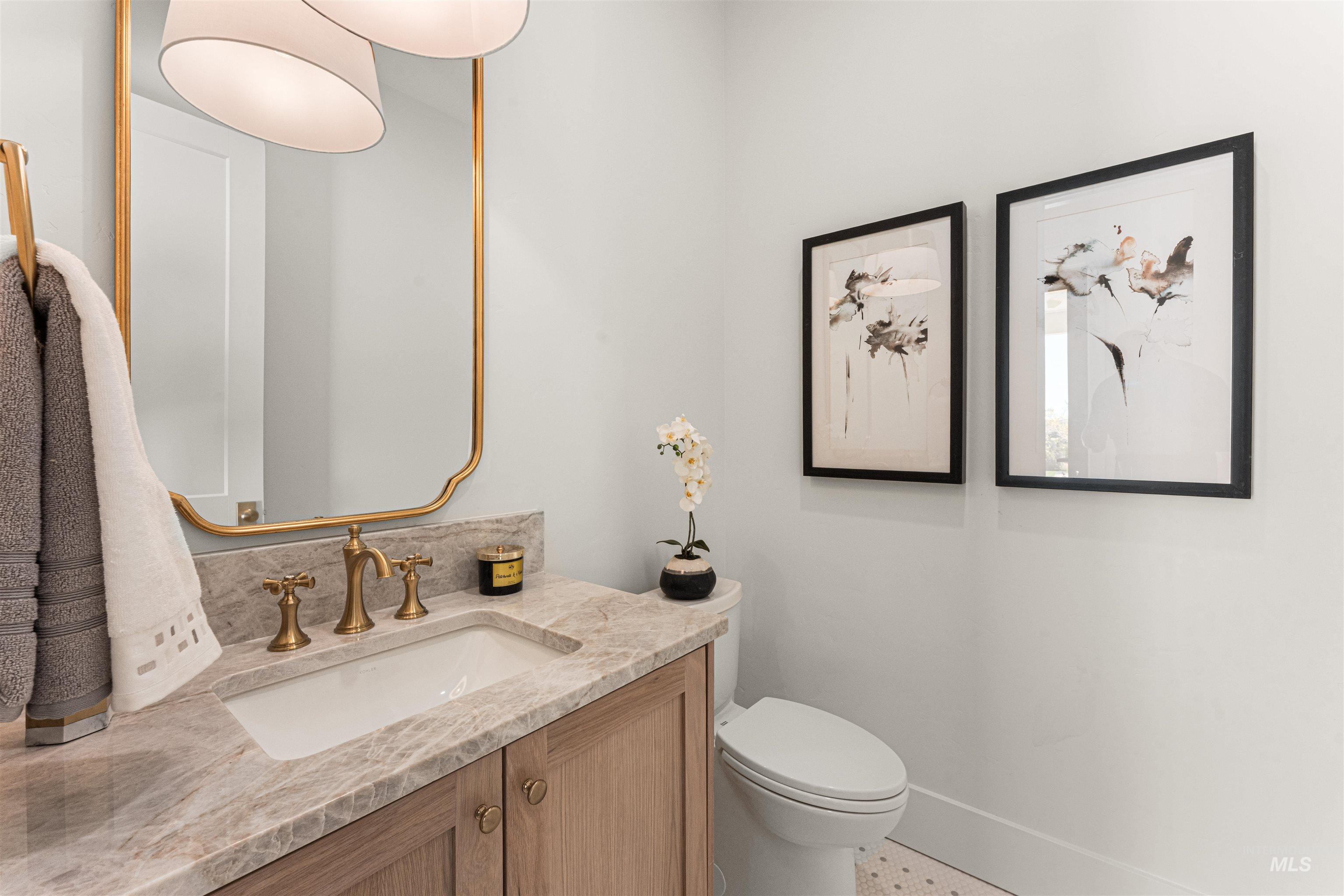 6400 North High Vly Way Eagle, ID 83714 - Photo 16 of 49 Bathroom featuring vanity and toilet
