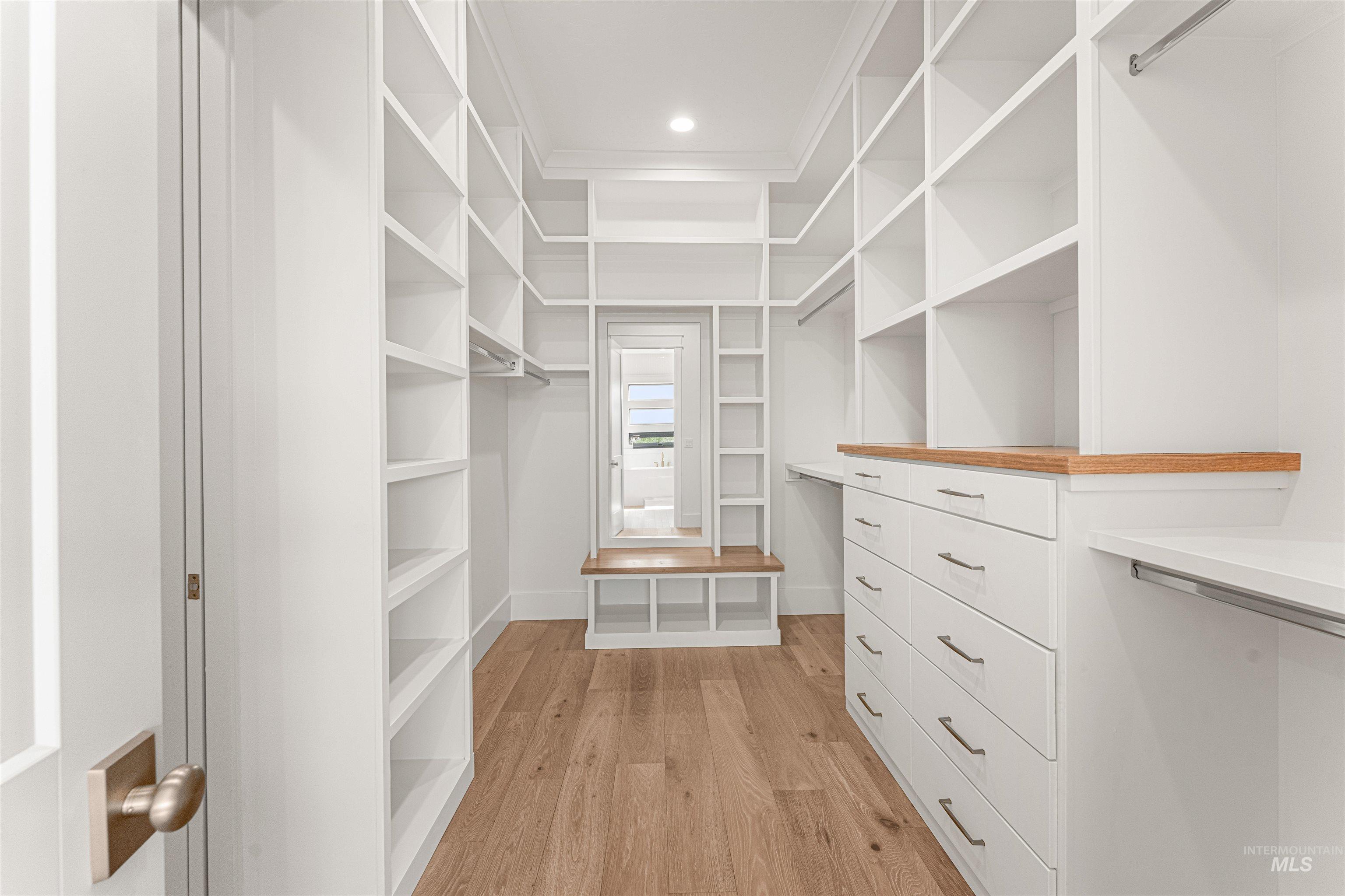 6400 North High Vly Way Eagle, ID 83714 - Photo 29 of 49 Spacious closet featuring light wood finished floors