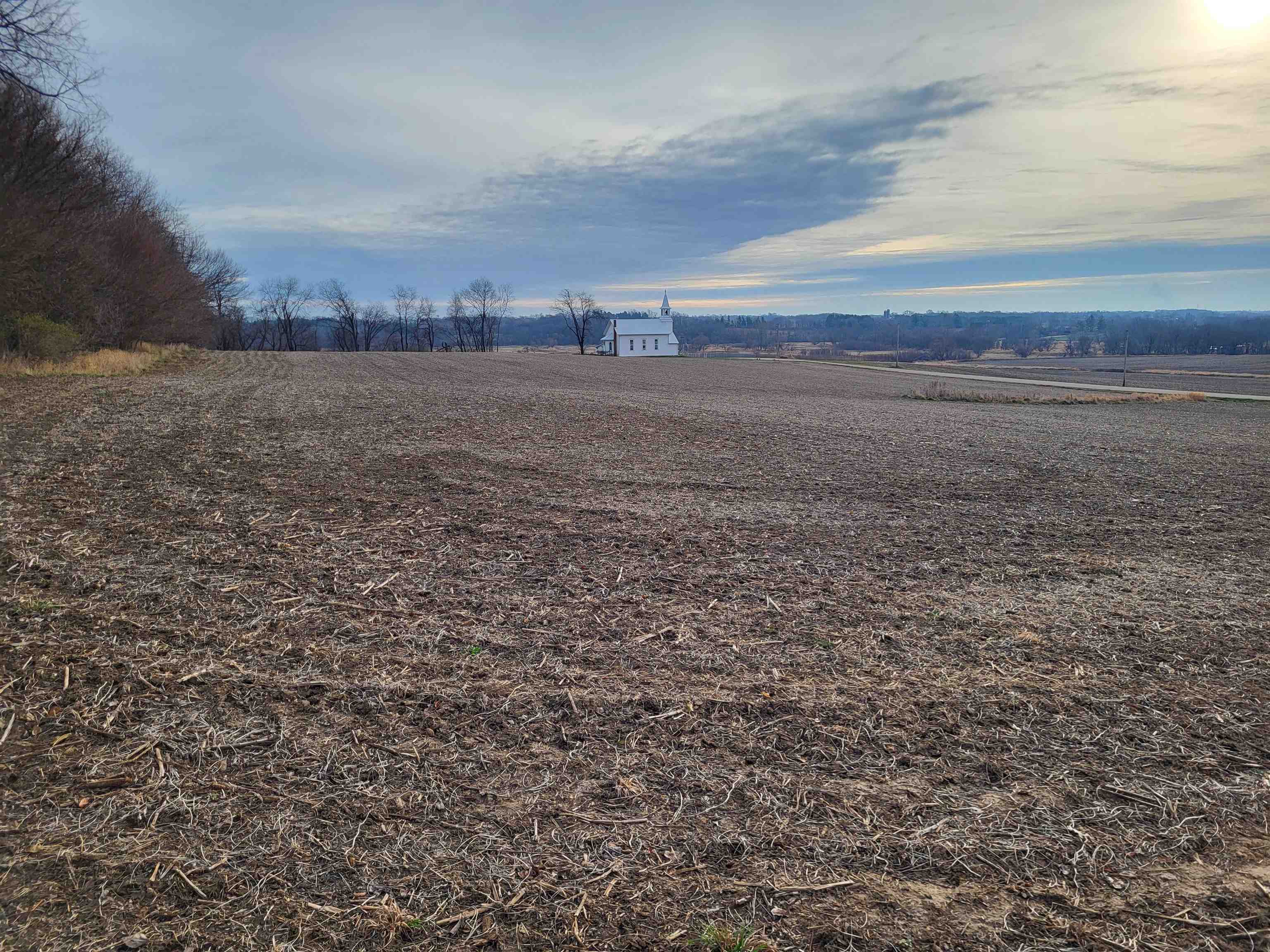 Tbd Richland Road Freeport, IL 61032 - Photo 2 of 6 a view of yard with large tree and wooden fence