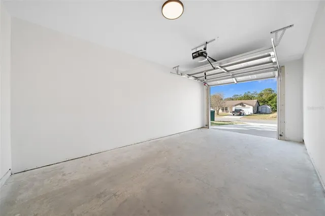 a view of room with hardwood floor