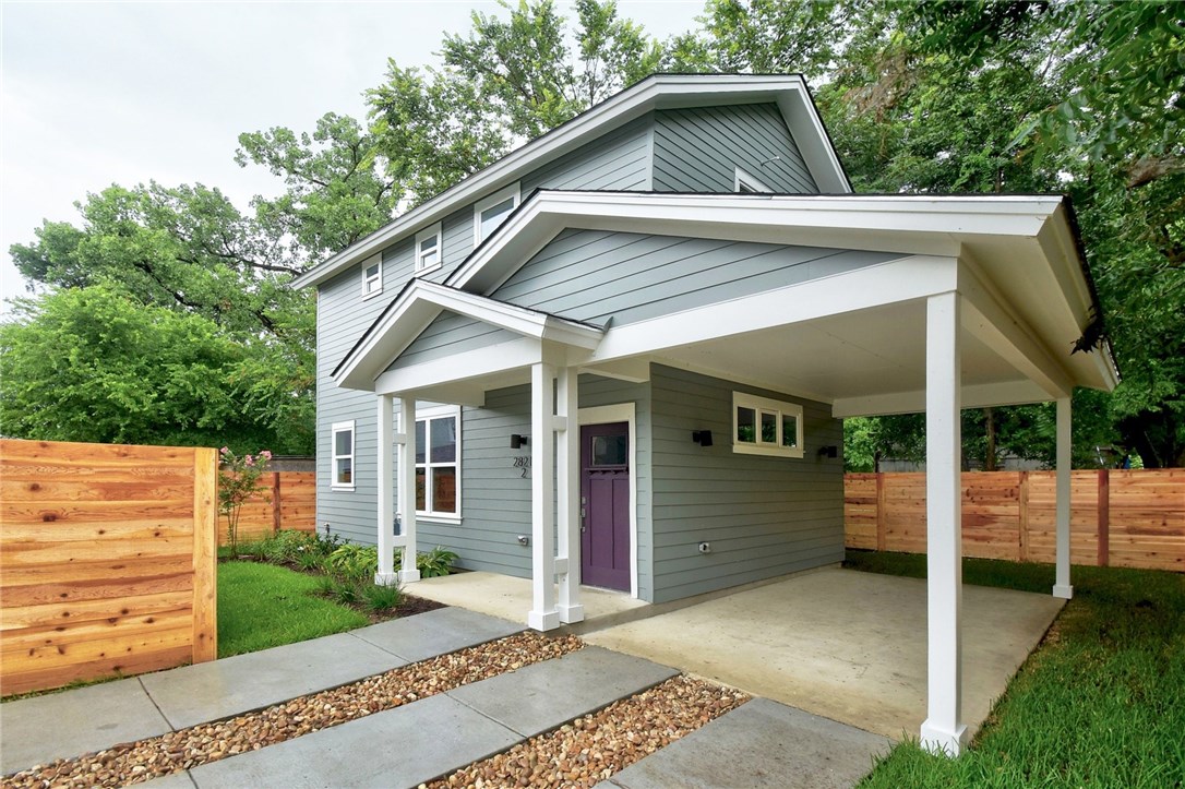 2821 Castro Street, Unit 2 Austin, TX 78702 - Photo 1 of 1 a view of a house with a yard