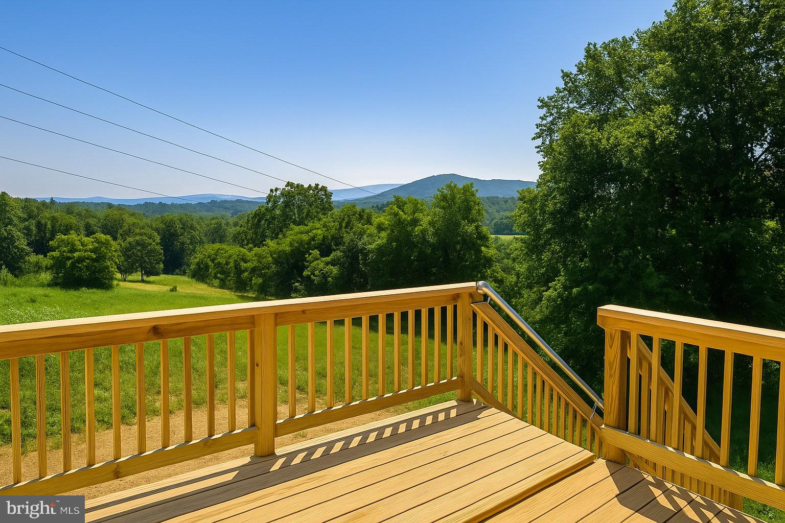 13518 Senedo Road Mount Jackson, VA 22842 - Photo 2 of 22 a view of balcony with wooden floor and fence