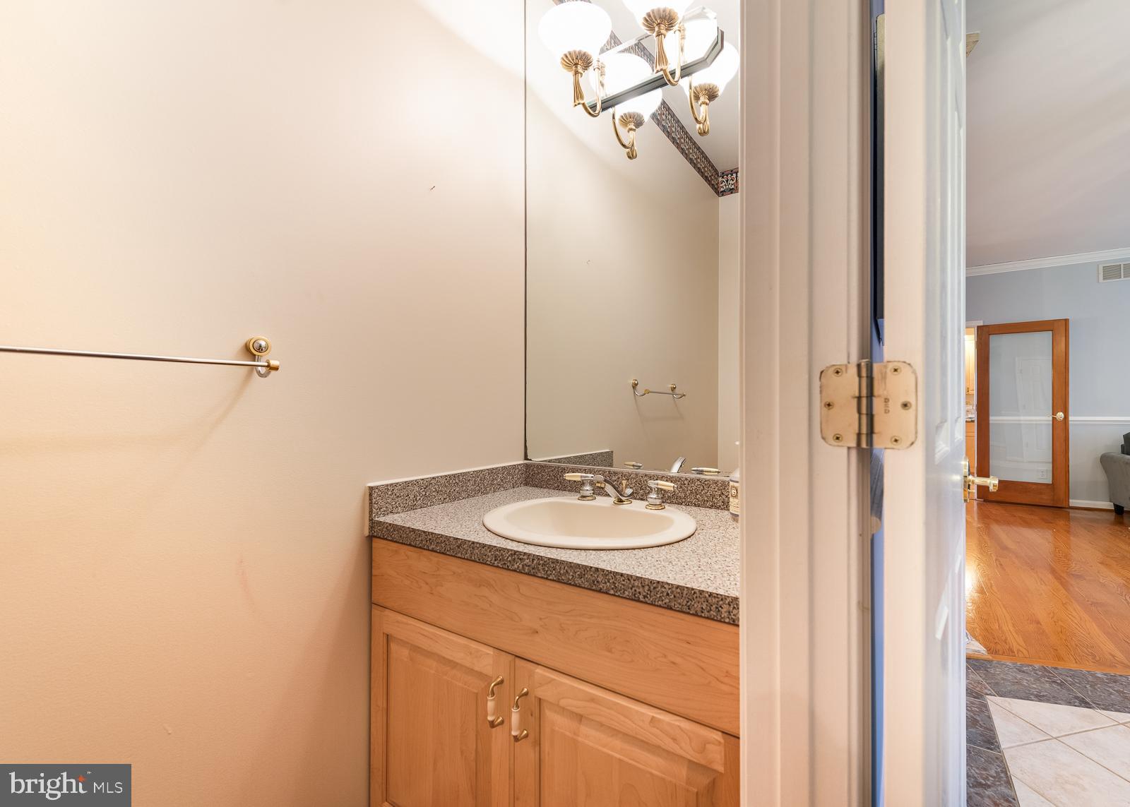 323 West Timonium Road Lutherville-Timonium, MD 21093 - Photo 13 of 38 Half Bath Near Living Room