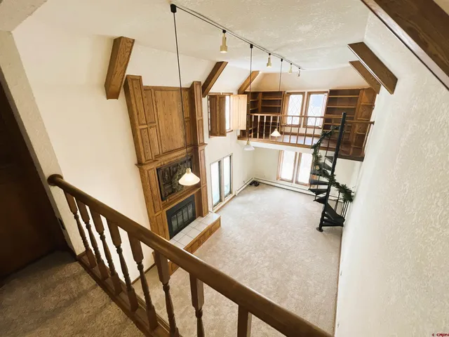 a very nice looking room with a large window