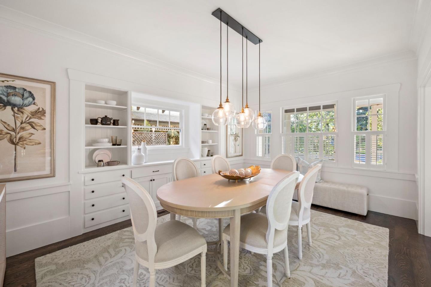 445 Arlington Road Redwood City, CA 94062 - Photo 10 of 50 a view of a dining room with furniture and window