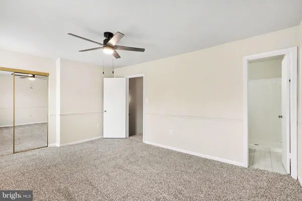 a view of empty room