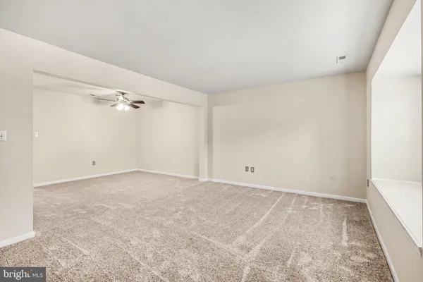 a view of empty room