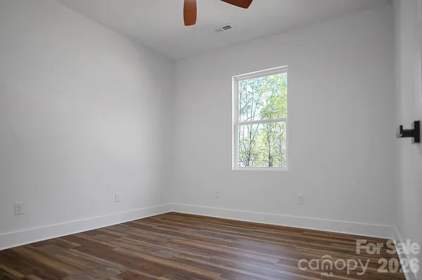wooden floor in an empty room