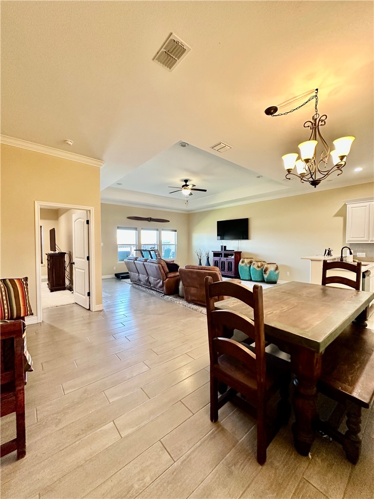 5434 Neela Corpus Christi, TX 78413 - Photo 8 of 31 a living room with furniture and a flat screen tv