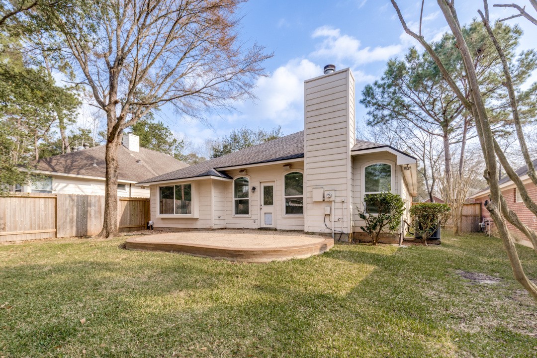 130 South Veranda Ridge Drive Spring, TX 77382 - Photo 23 of 23 a view of a house with a yard
