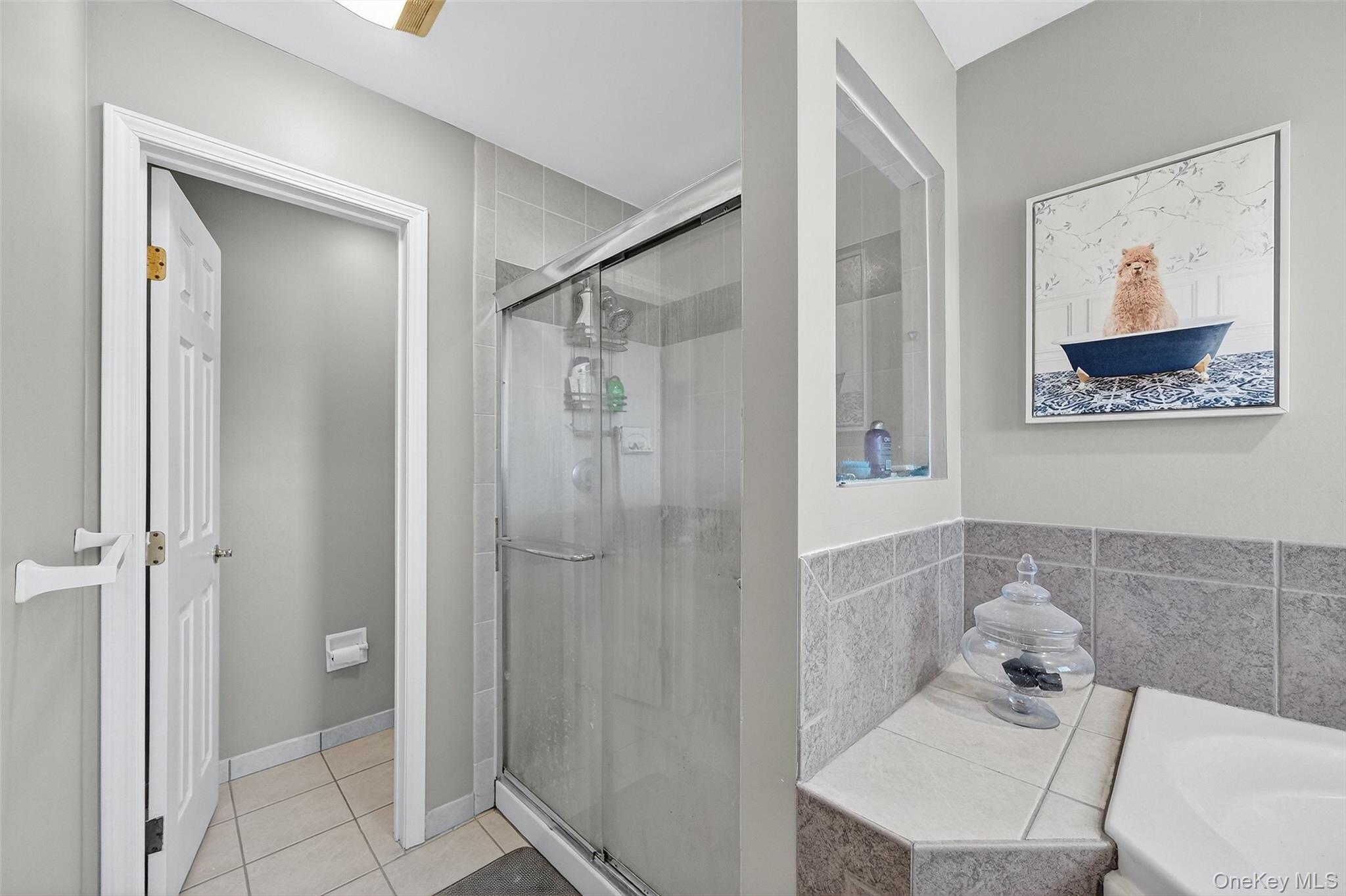 237 Lattintown Road Marlboro, NY 12542 - Photo 28 of 34 a bathroom with a sink a toilet and shower