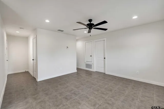 a view of a small space