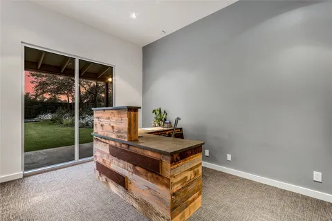 a room with storage and utility