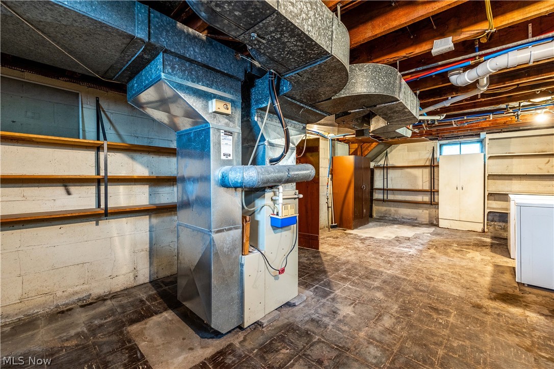 3214 Whitethorn Road Cleveland, OH 44118 - Photo 32 of 38 Basement featuring heating utilities