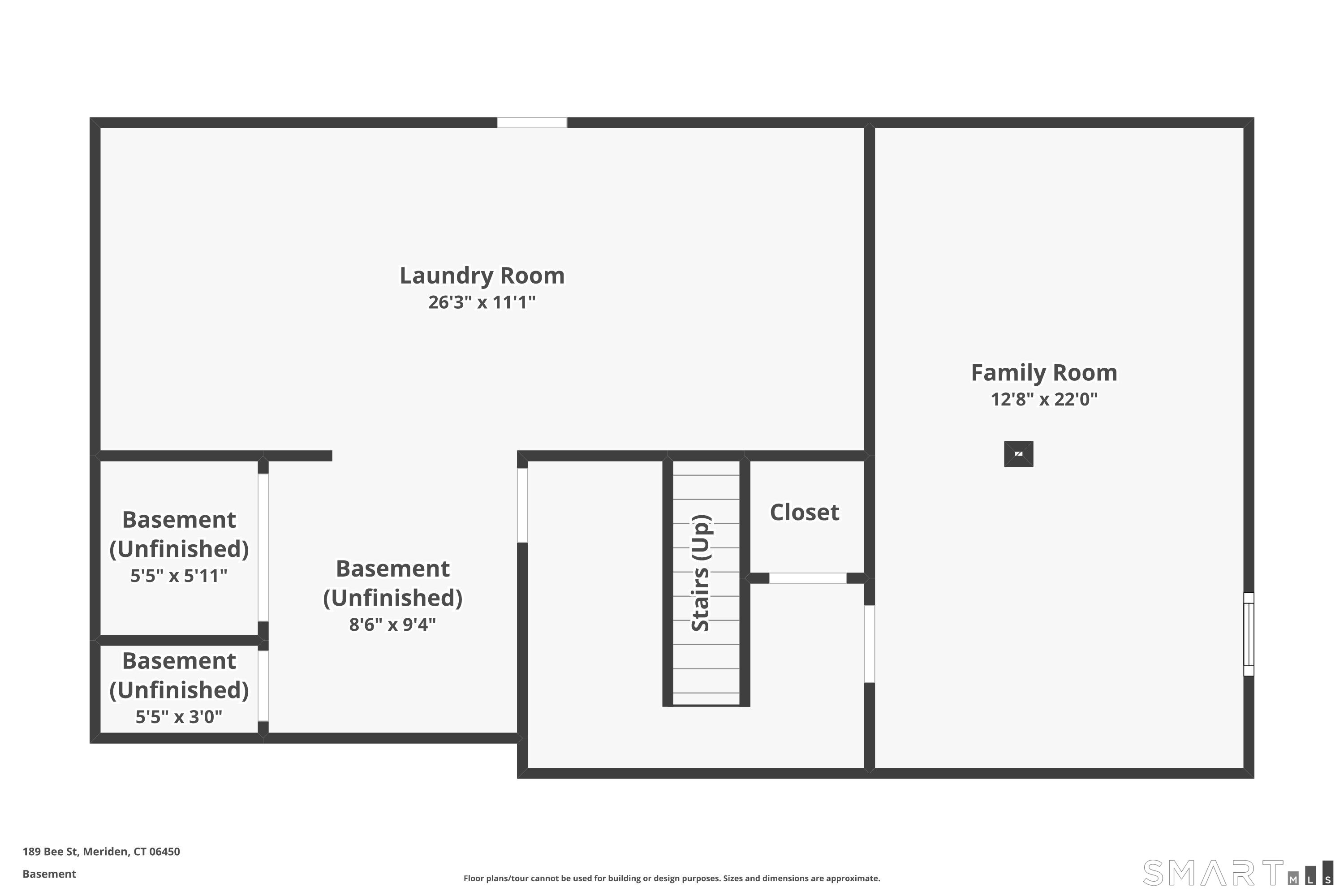 189 Bee Street Meriden, CT 06450 - Photo 39 of 39 a picture of a floor plan