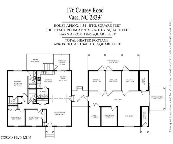 $639,000 | 176 Causey Road, Vass, NC 28394