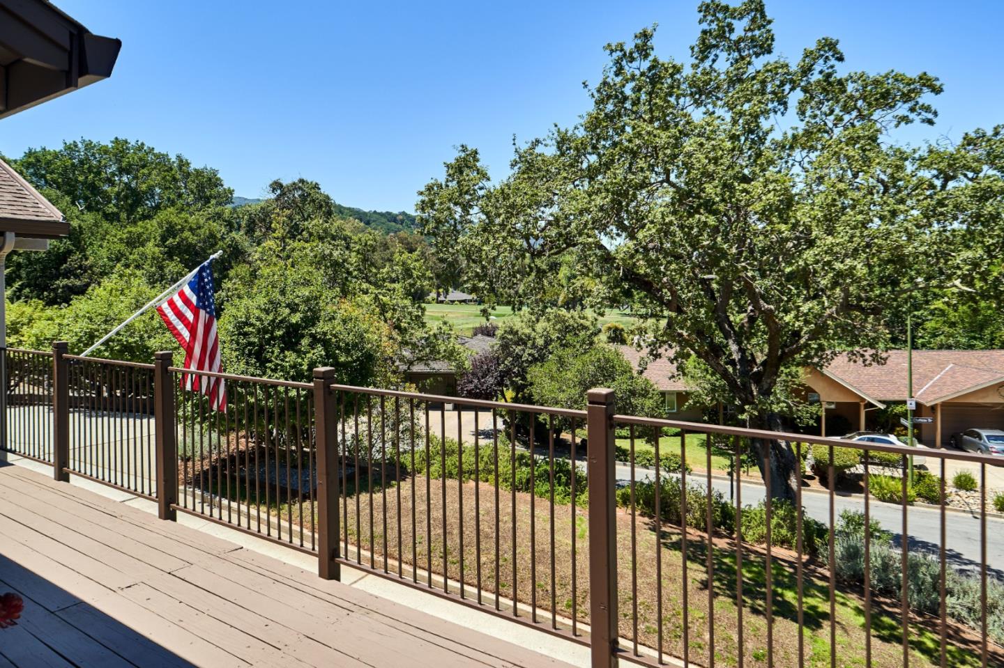 1264 Chateau Drive San Jose, CA 95120 - Photo 2 of 44 a view of balcony with wooden floor and fence