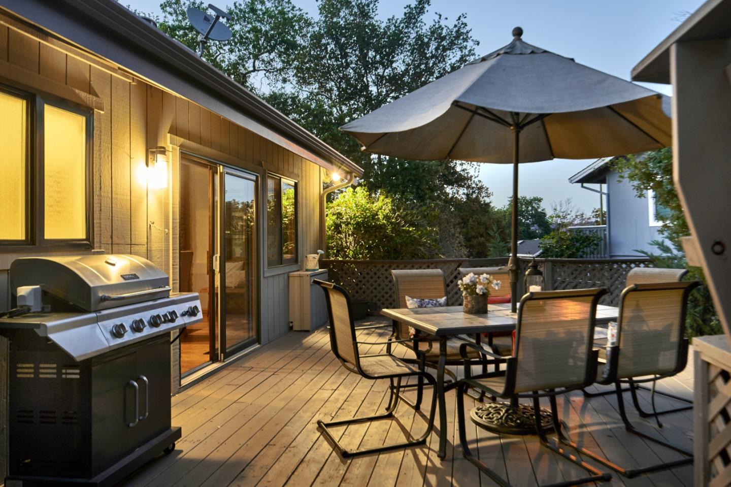 1264 Chateau Drive San Jose, CA 95120 - Photo 42 of 44 a patio with a patio table and chairs