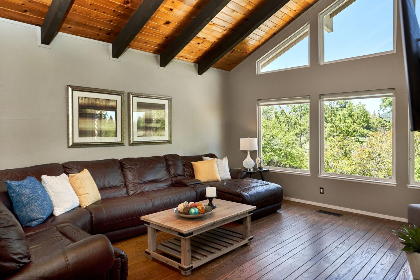 1264 Chateau Drive San Jose, CA 95120 - Photo 9 of 44 a living room with furniture and a large window