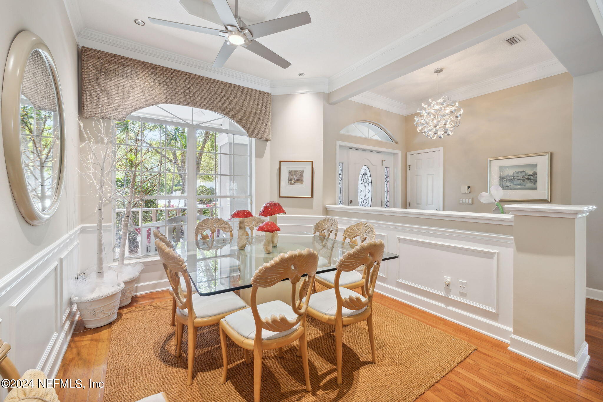 144 Bear Pen Road Ponte Vedra Beach, FL 32082 - Photo 19 of 74 a view of a dining room with furniture window and outside view