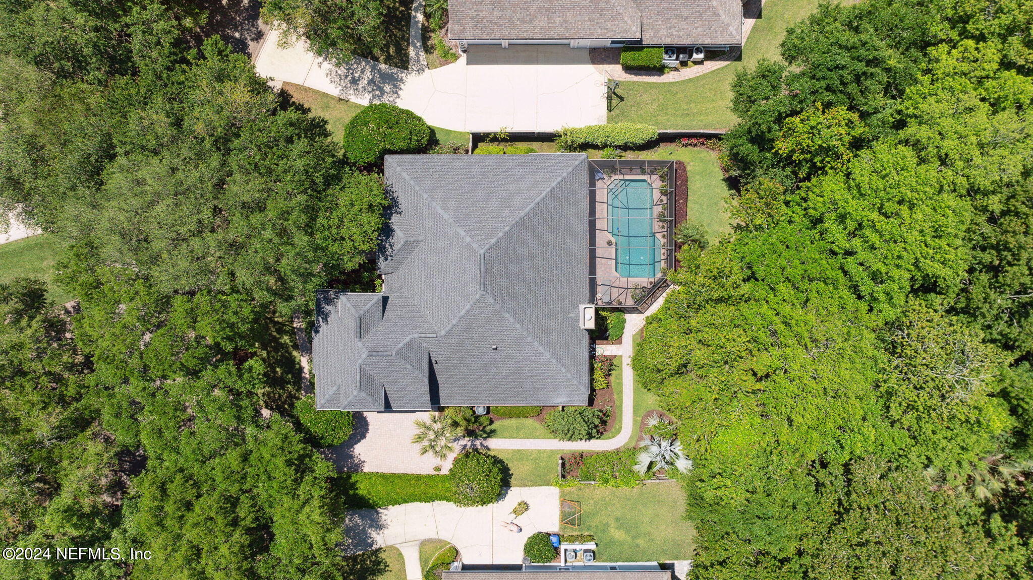 144 Bear Pen Road Ponte Vedra Beach, FL 32082 - Photo 57 of 74 an aerial view of a house with a yard