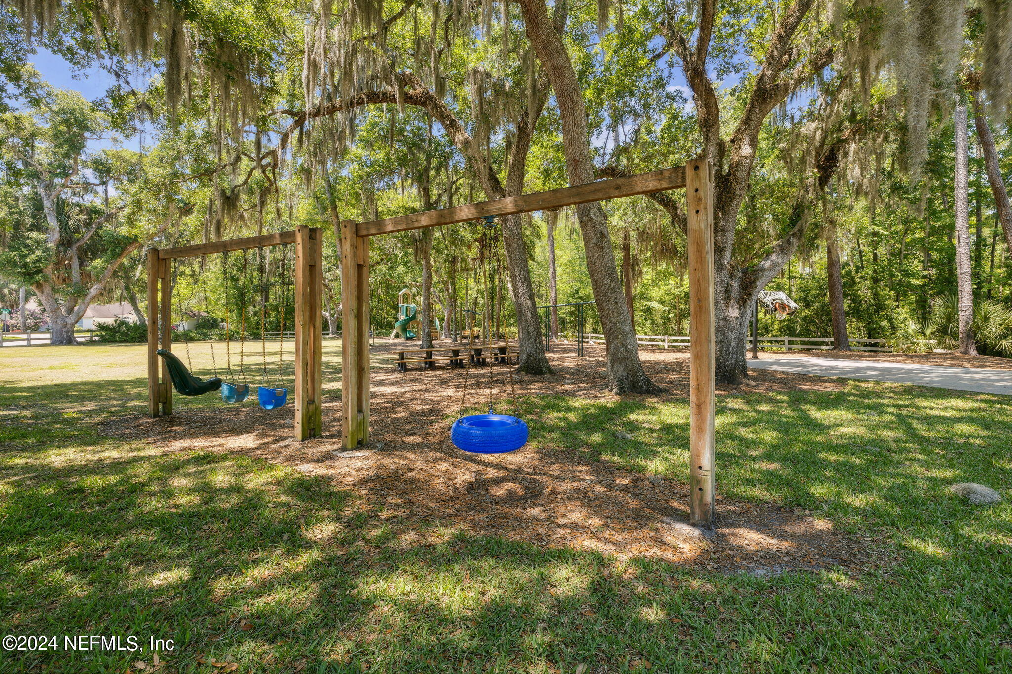 144 Bear Pen Road Ponte Vedra Beach, FL 32082 - Photo 67 of 74 a view of outdoor space with deck and trees