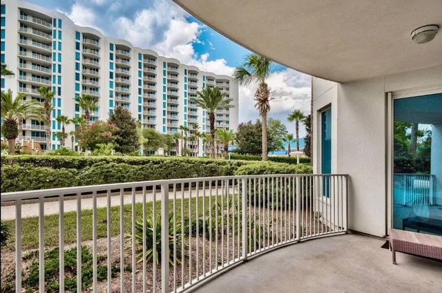 a front view of a building with glass windows