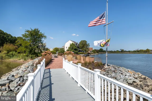 a view of balcony and yard