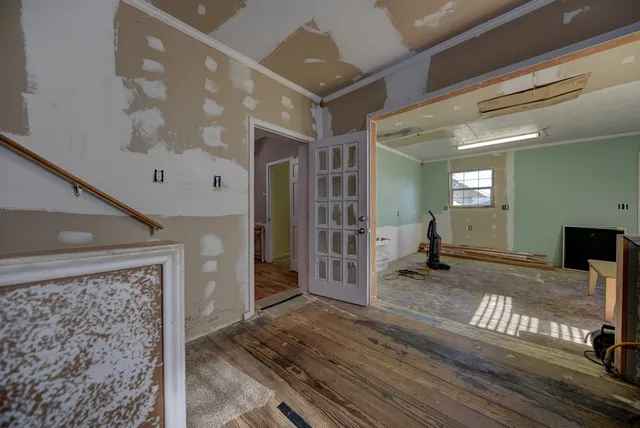 a view of a living room