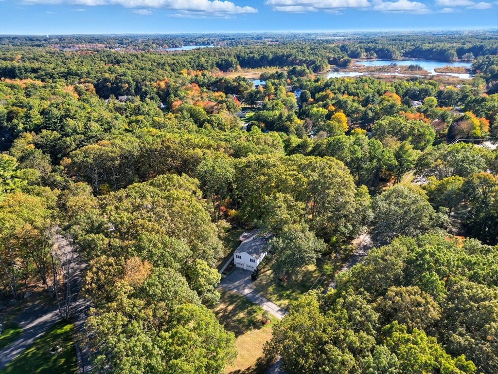 2 Glenwood Road Andover, MA 01810 - Photo 38 of 42 an aerial view of a houses with a yard and mountain view in back