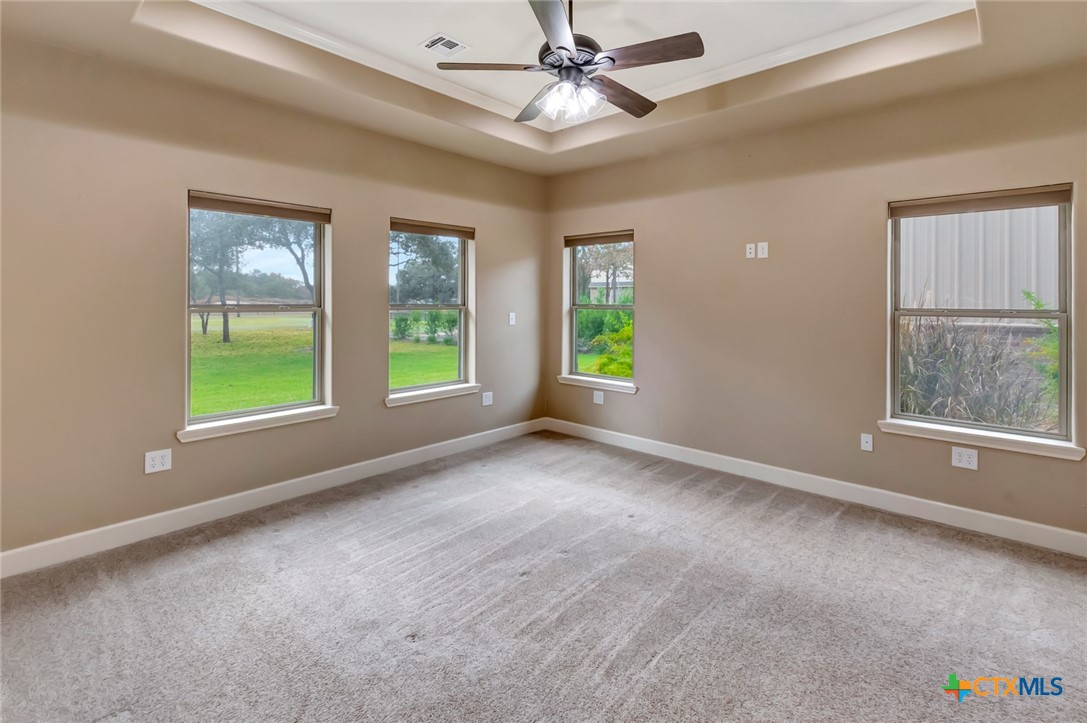 249 Post Oak Bend Inez, TX 77968 - Photo 12 of 36 a view of an empty room with a window