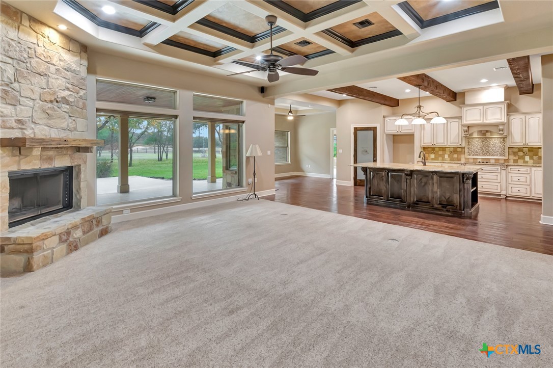 249 Post Oak Bend Inez, TX 77968 - Photo 8 of 36 a large room with a large window