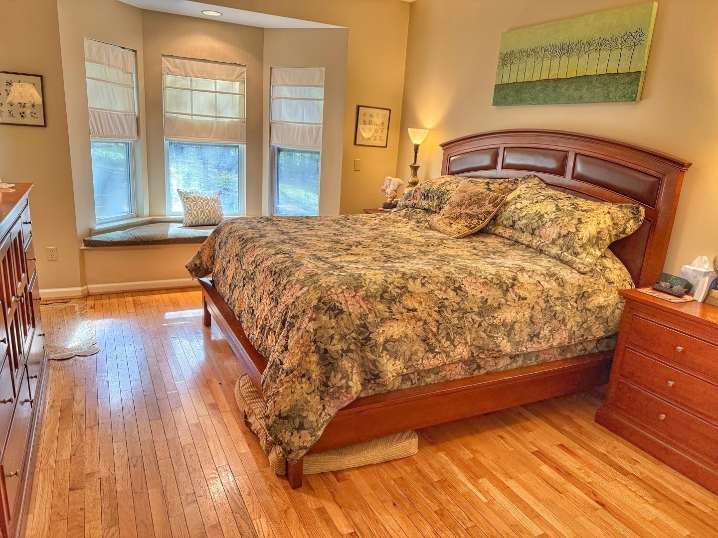 1381 Turkey Creek Road Dickson, TN 37055 - Photo 12 of 35 a large bed sitting in a bedroom next to a window