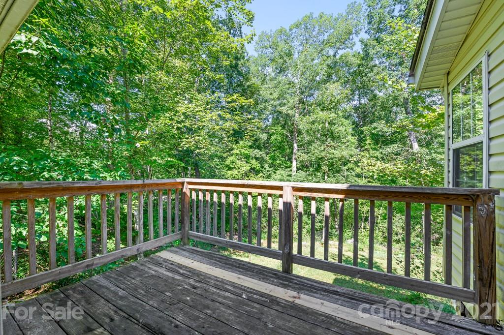 151 Butternut Lane Rutherfordton, NC 28139 - Photo 17 of 24 a view of balcony with wooden floor