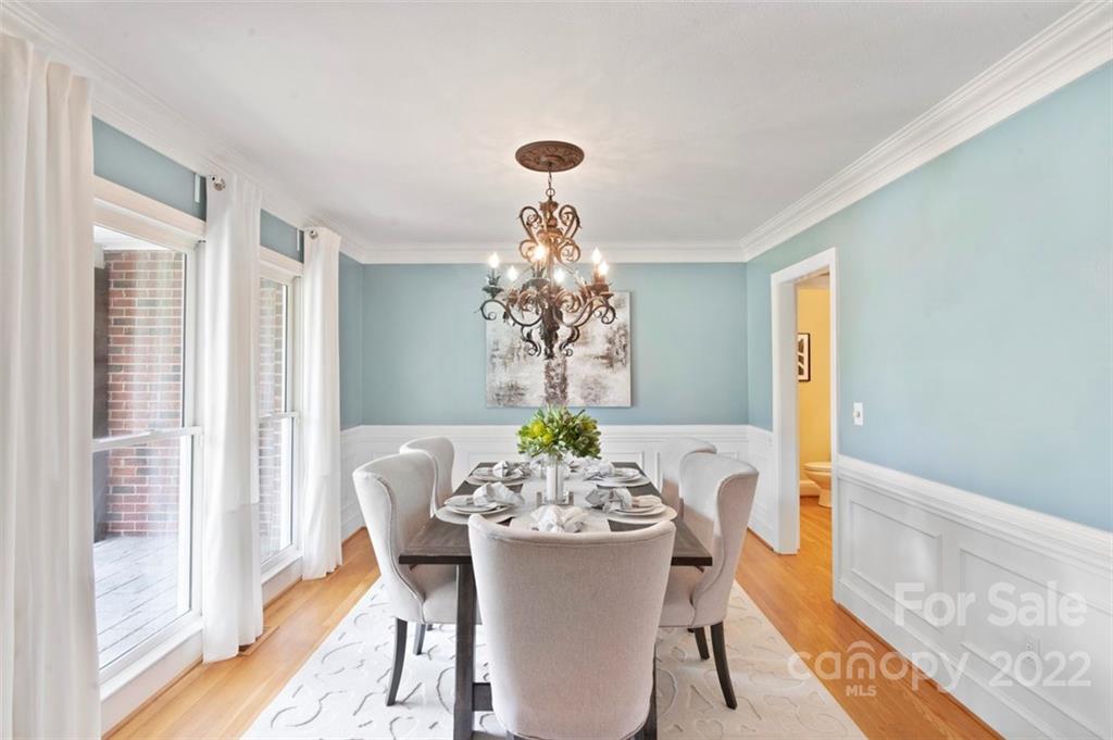 1435 Lilac Road Charlotte, NC 28209 - Photo 3 of 33 a dining room with furniture and window