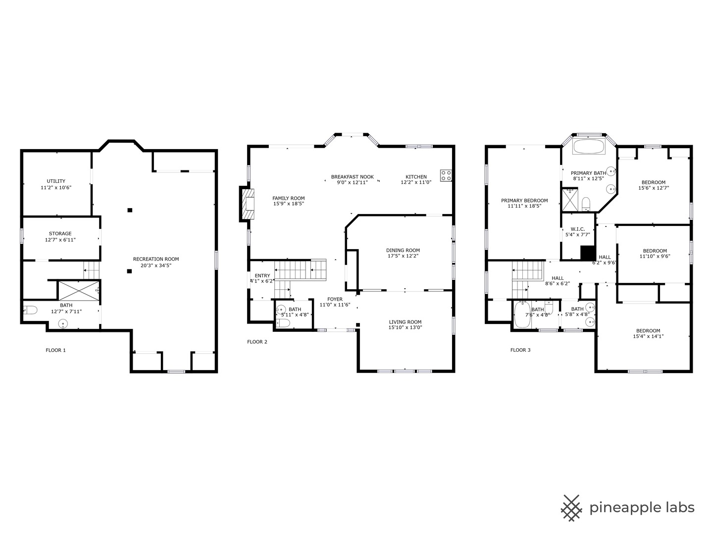 1170 Griffith Road Lake Forest, IL 60045 - Photo 34 of 34 a picture of a floor plan