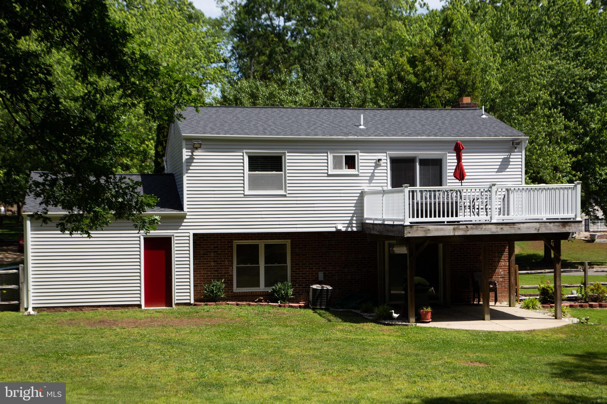 1107 Trunnel Lane Accokeek, MD 20607 - Photo 22 of 27 Back of property view from backyard