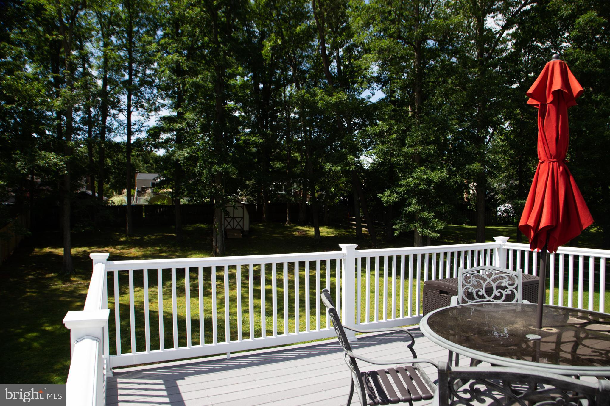 1107 Trunnel Lane Accokeek, MD 20607 - Photo 27 of 27 On deck view of yard.
